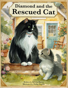 Diamond and the Rescued Cat